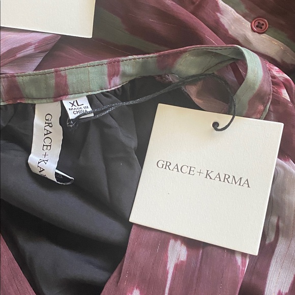 Grace + Karma NWT maxi dress large or XL - Picture 9 of 12